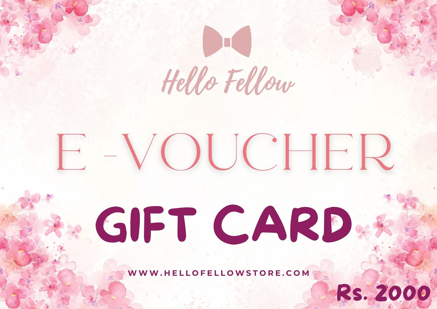 Hello Fellow Kids E-Gift card
