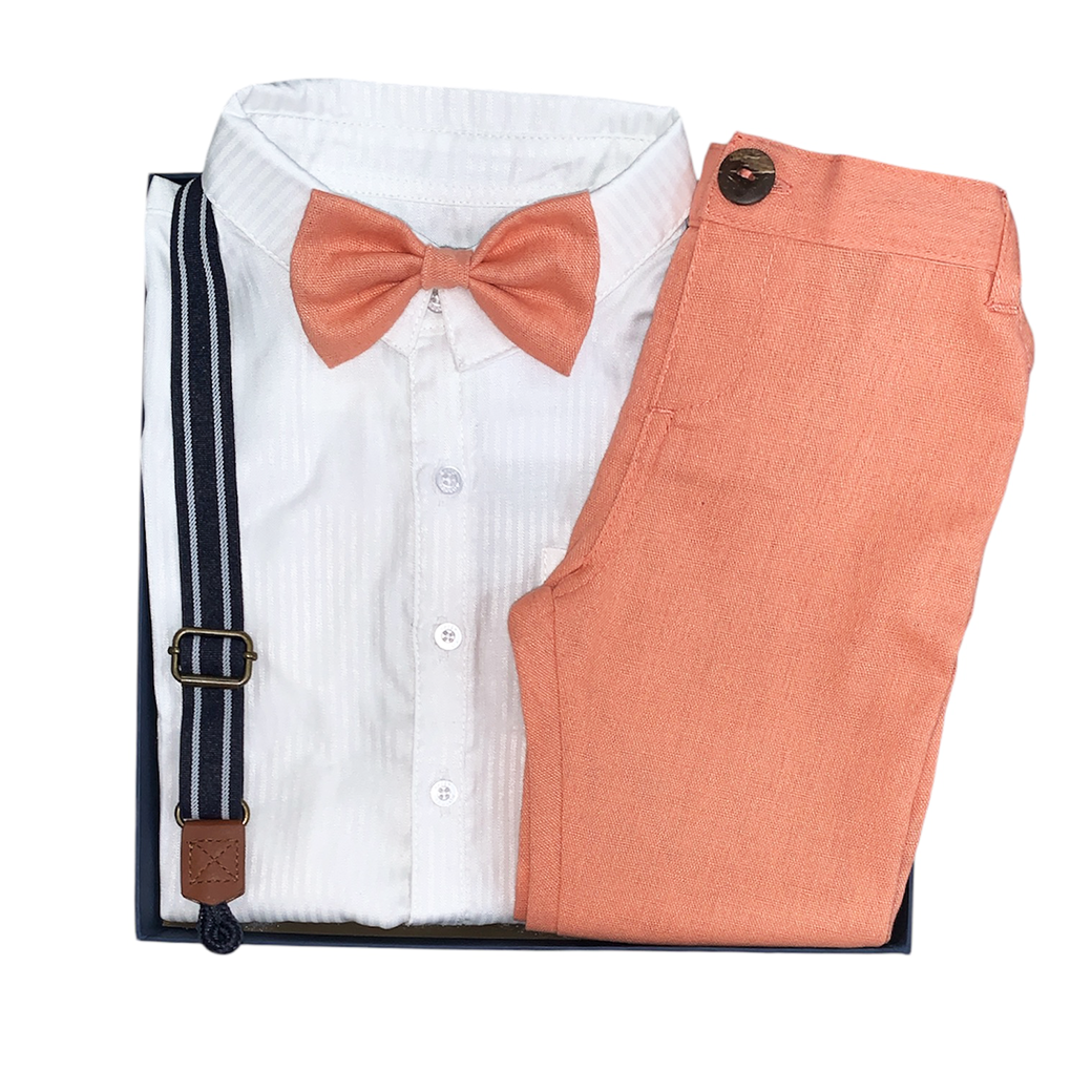 Baby Boy Gift Hamper - Peach Set