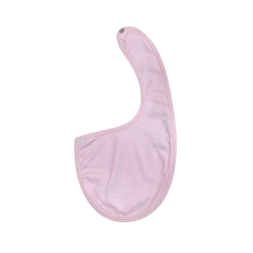 Baby Bib - Plain Pink