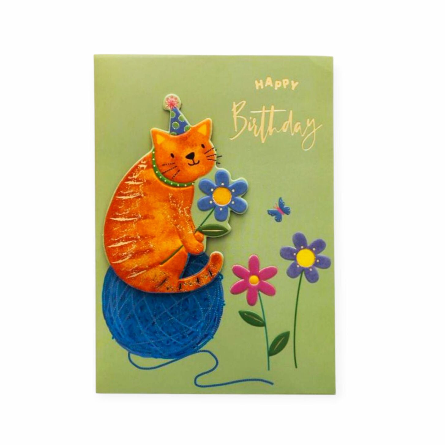 Birthday Card - Cat