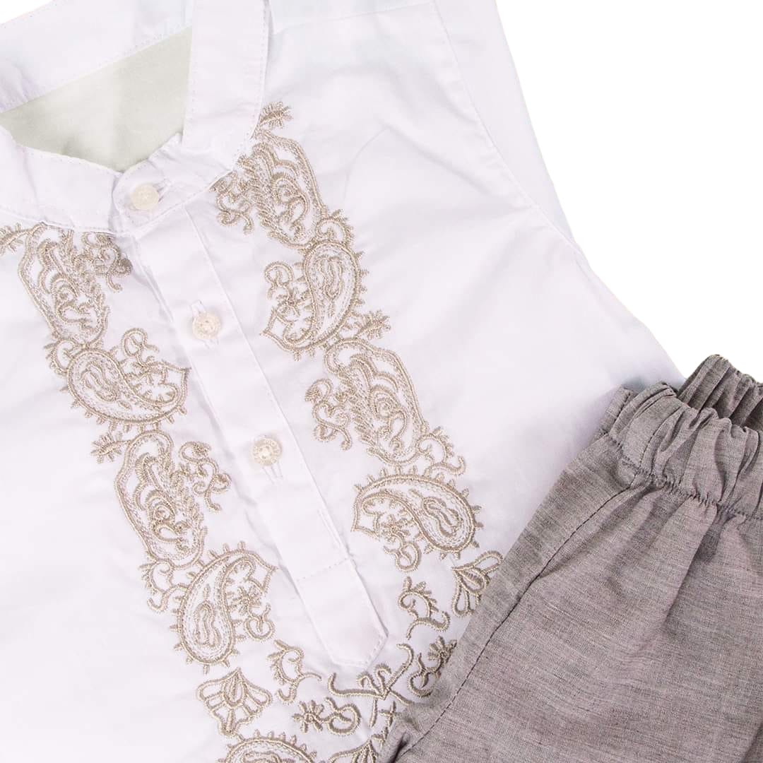 Kurtha Set - Embroidered
