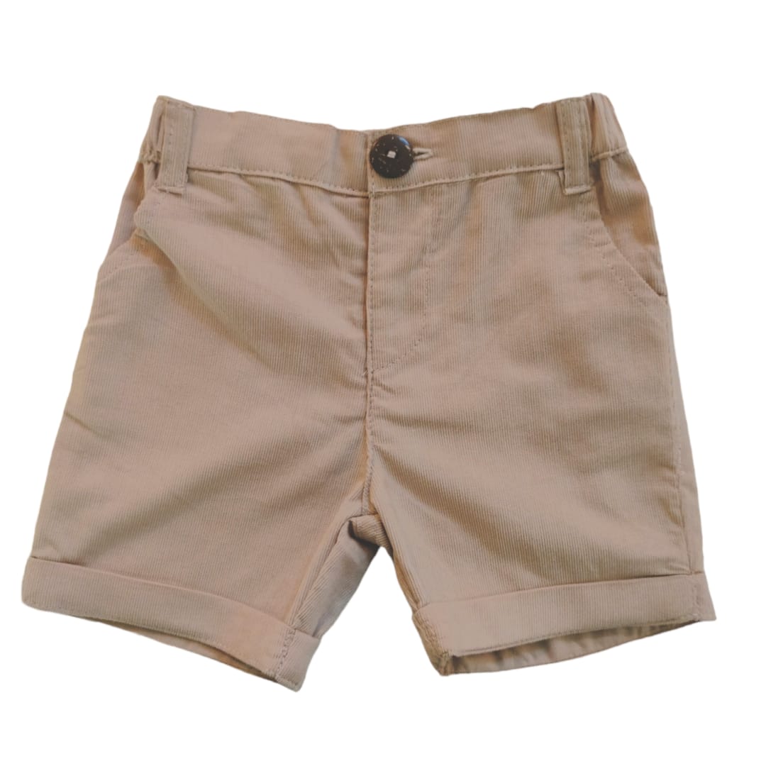 Corduroy Short - Beige