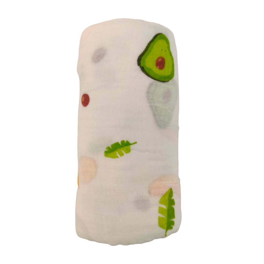 Muslin Blanket - Fruity Printed