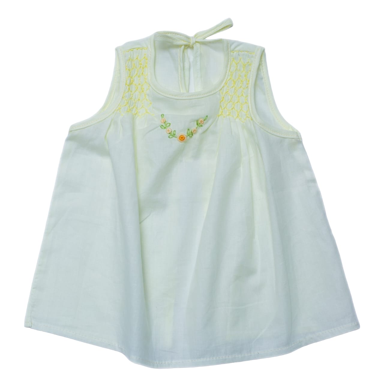 Baby Shirt - Peach Flowers