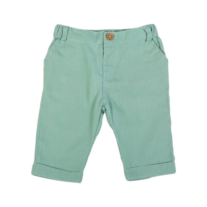 Light Sea Green Capri Pant