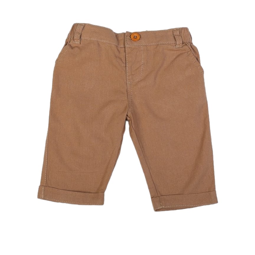 Boy's Capri Pant - Brown