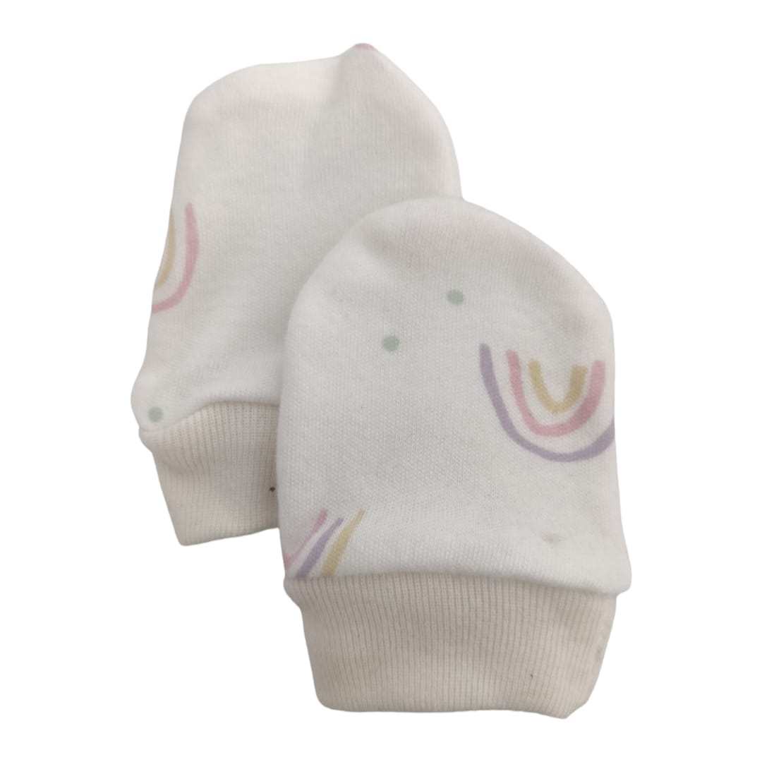 Baby Mittens - Rainbow Printed