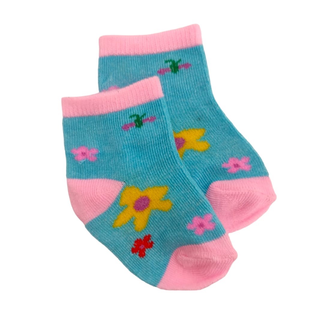 Baby Socks - Pinky Blue
