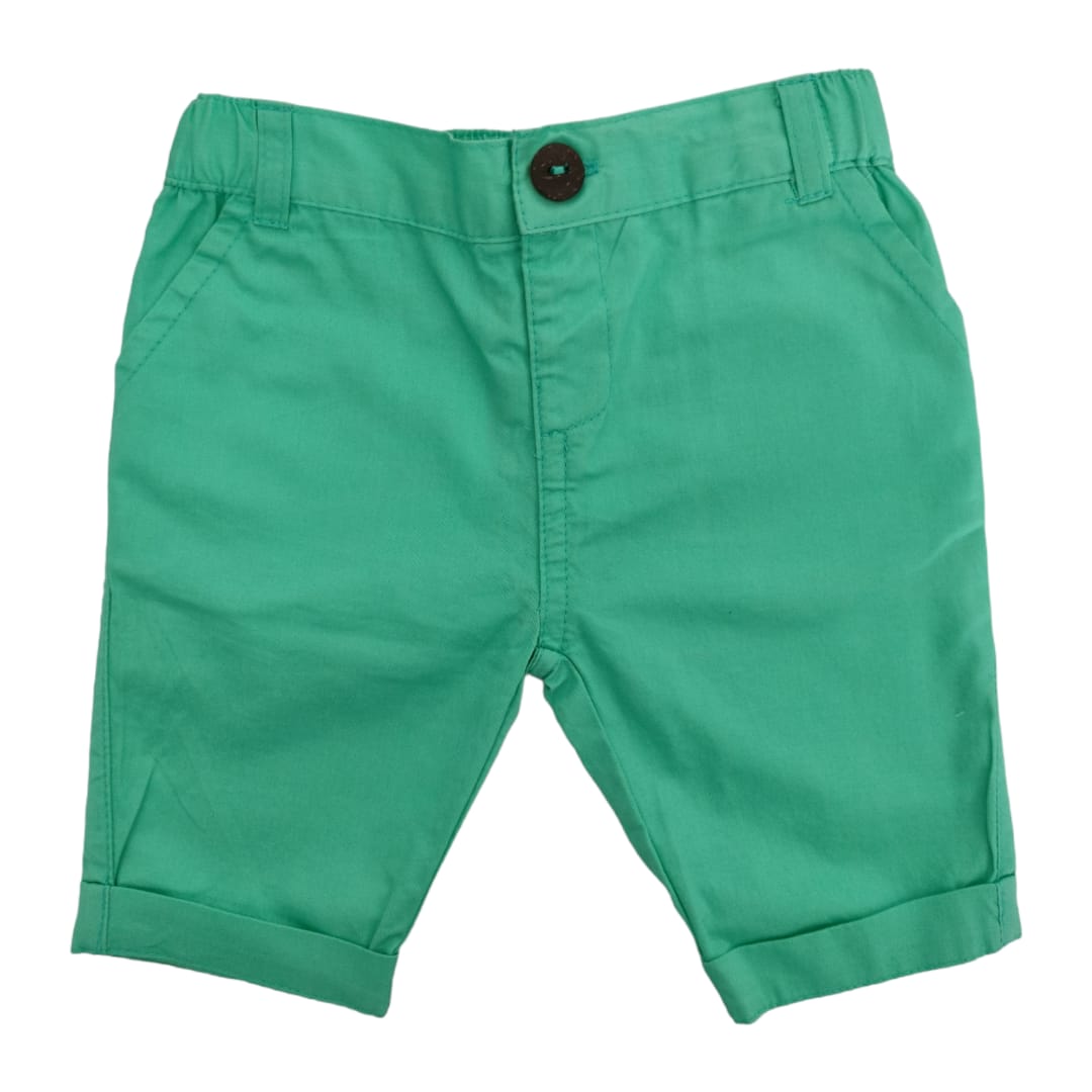 Boy's Linen Pant - Green