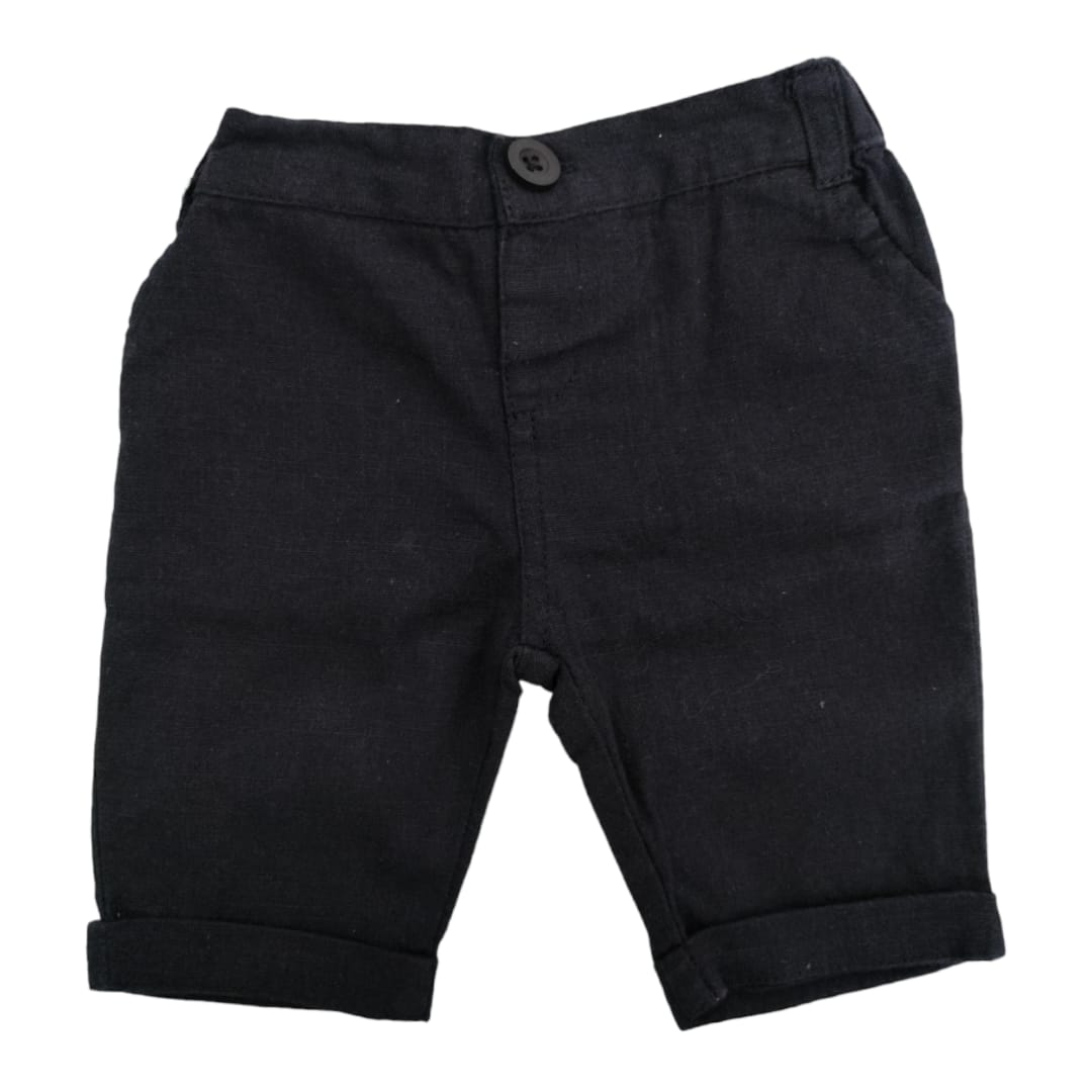 Boy's Linen Pant - Dark Blue