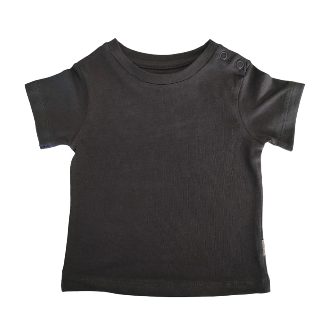 Boy's T Shirt - Dark Ash