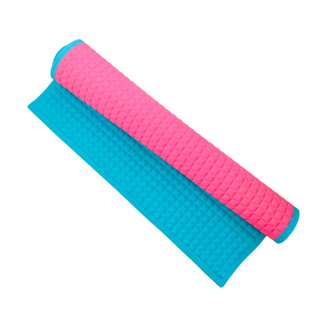 Baby Air Filled Cot Sheet - Blue & Pink