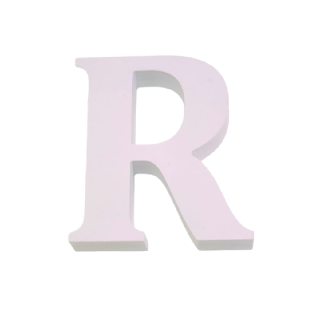 Wooden Alphabet Letters
