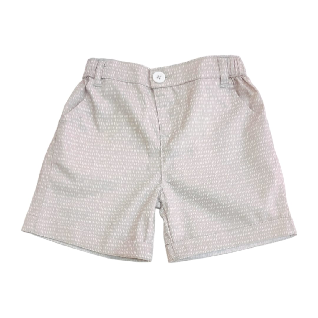 Boy's Short - Brown Dotted