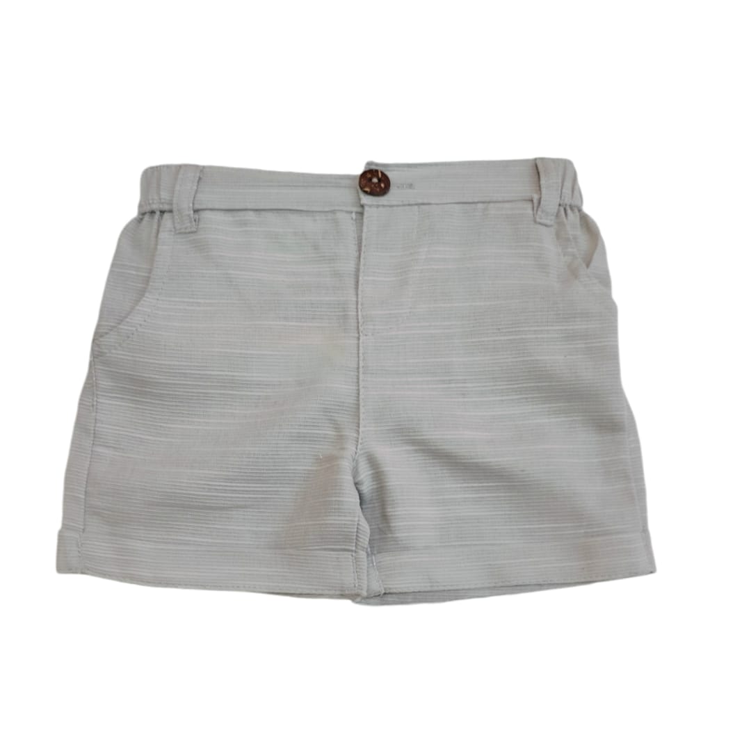 Boy's Short - Light Green Lined