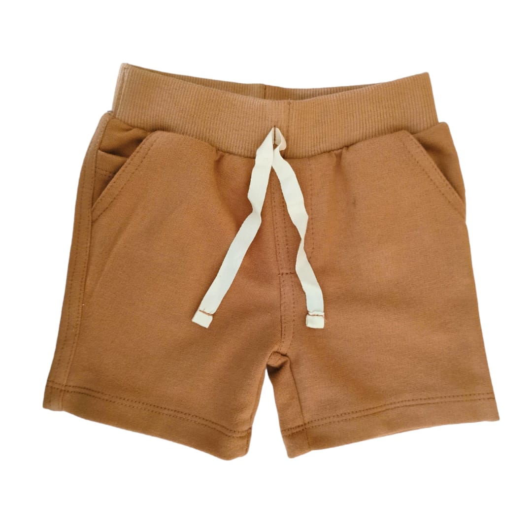 Boy's Rib Short - Brown