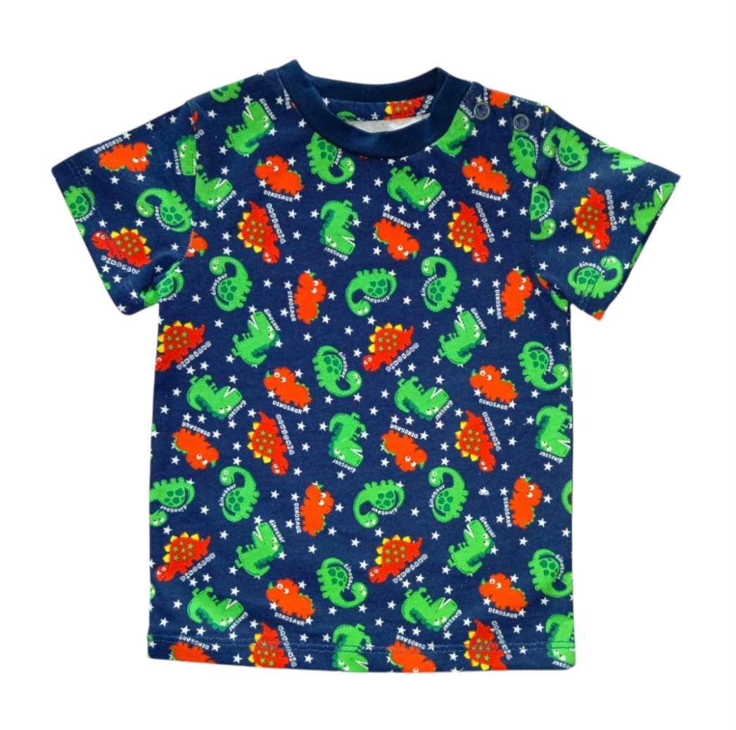 Boy's T Shirt - Dino Printed
