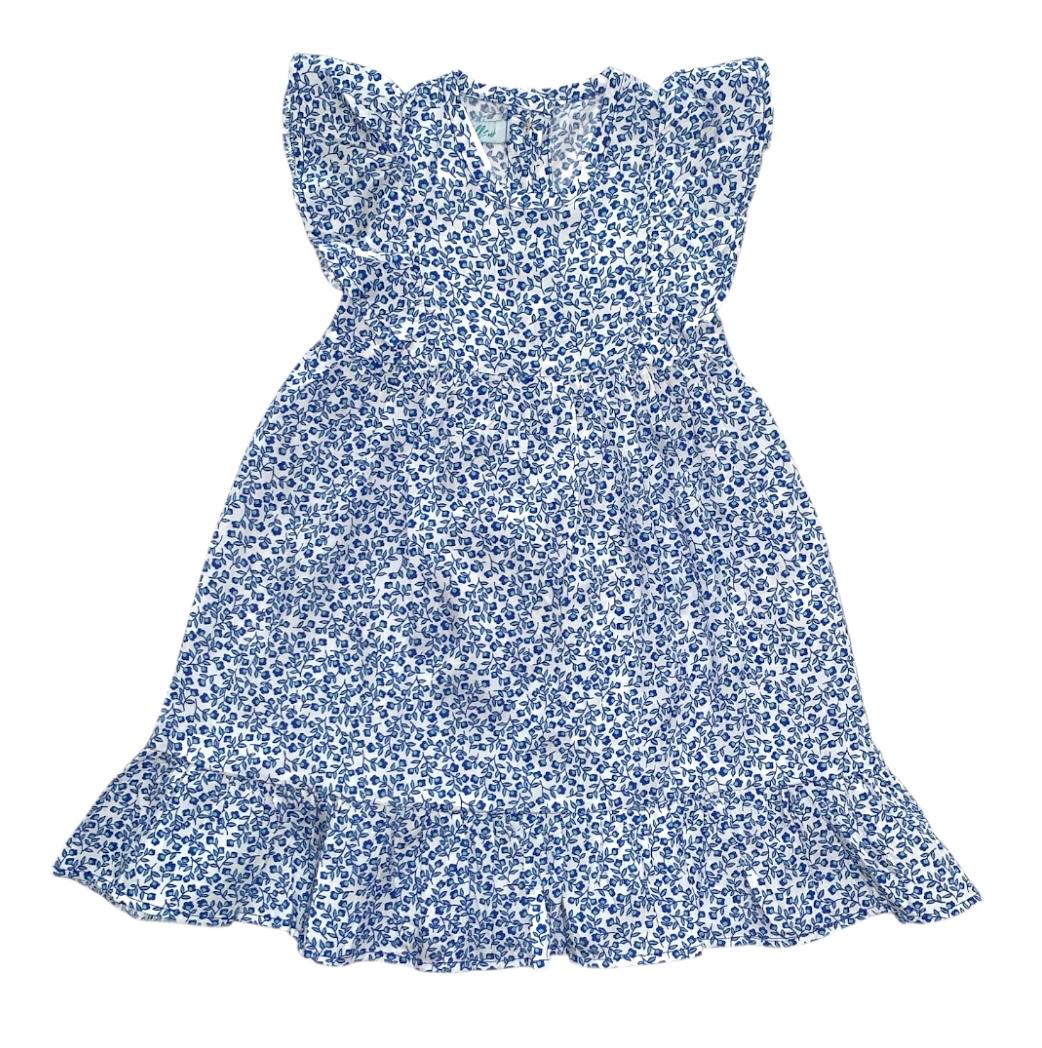 Blue Floral Dress