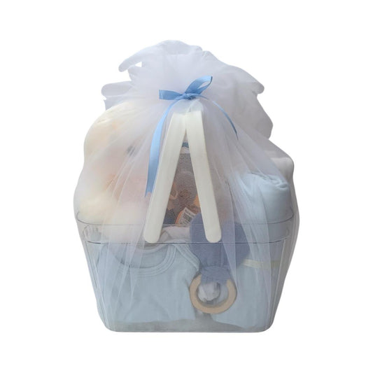 Baby Shower Gift Bucket 13pcs - Blue