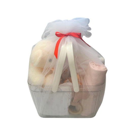 Baby Shower gift Bucket 13pcs - Pink