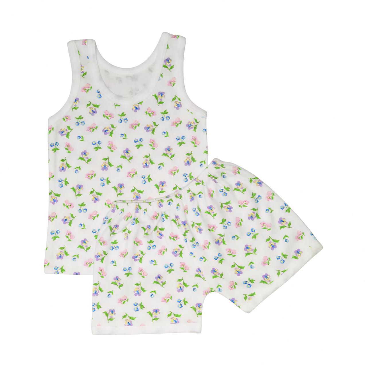 Skinny & Short Set - Floral Print