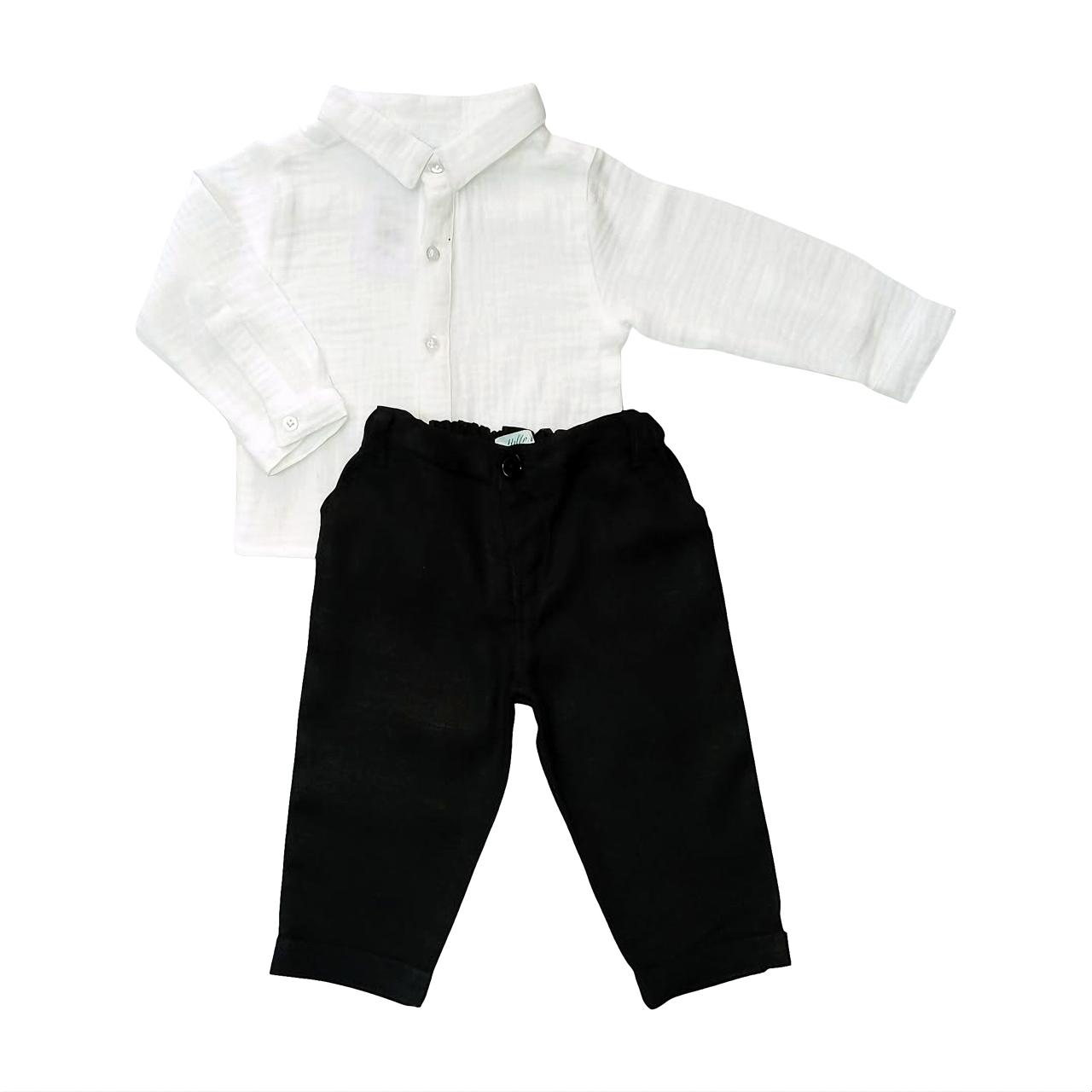 Boy's Formal Shirt & Pant Set