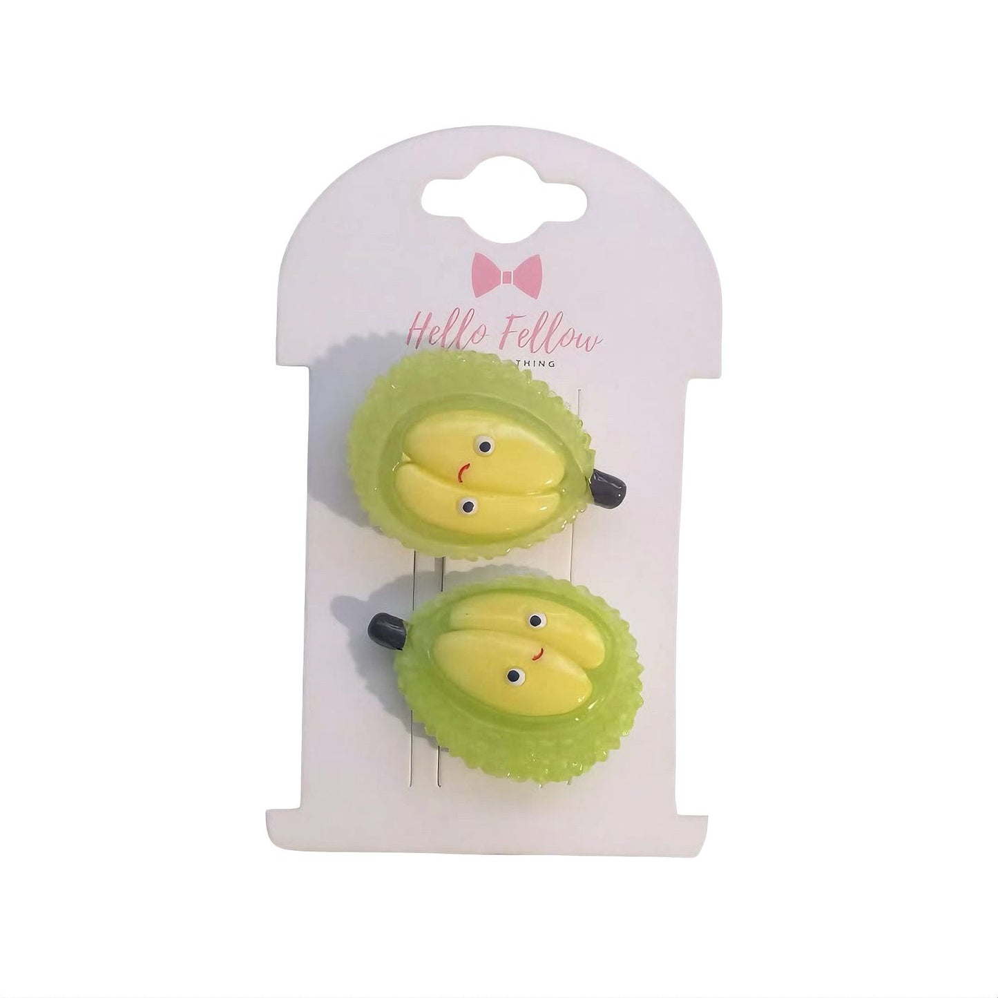 Fruit Shape Hair Clips 2pcs