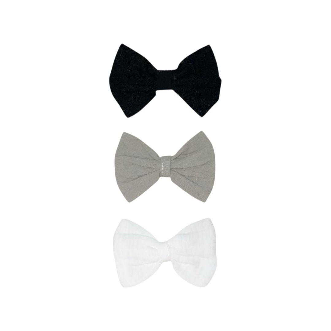 Kid's Bow Tie - Monochrome