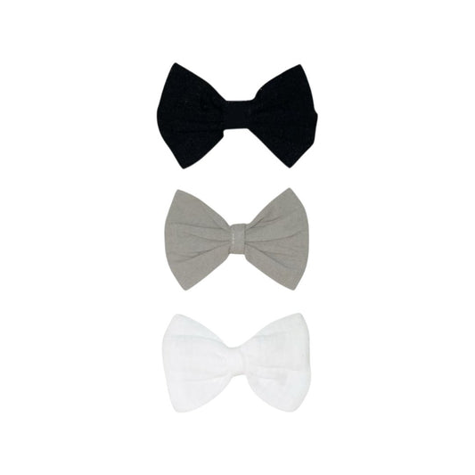 Kid's Bow Tie - Monochrome