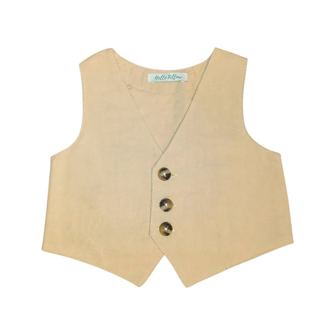Waist Coat - Beige