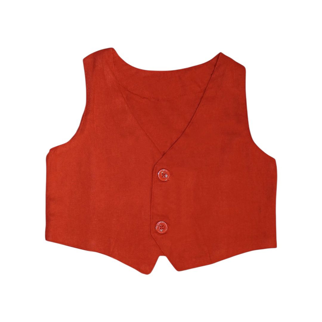 Waist Coat - Red