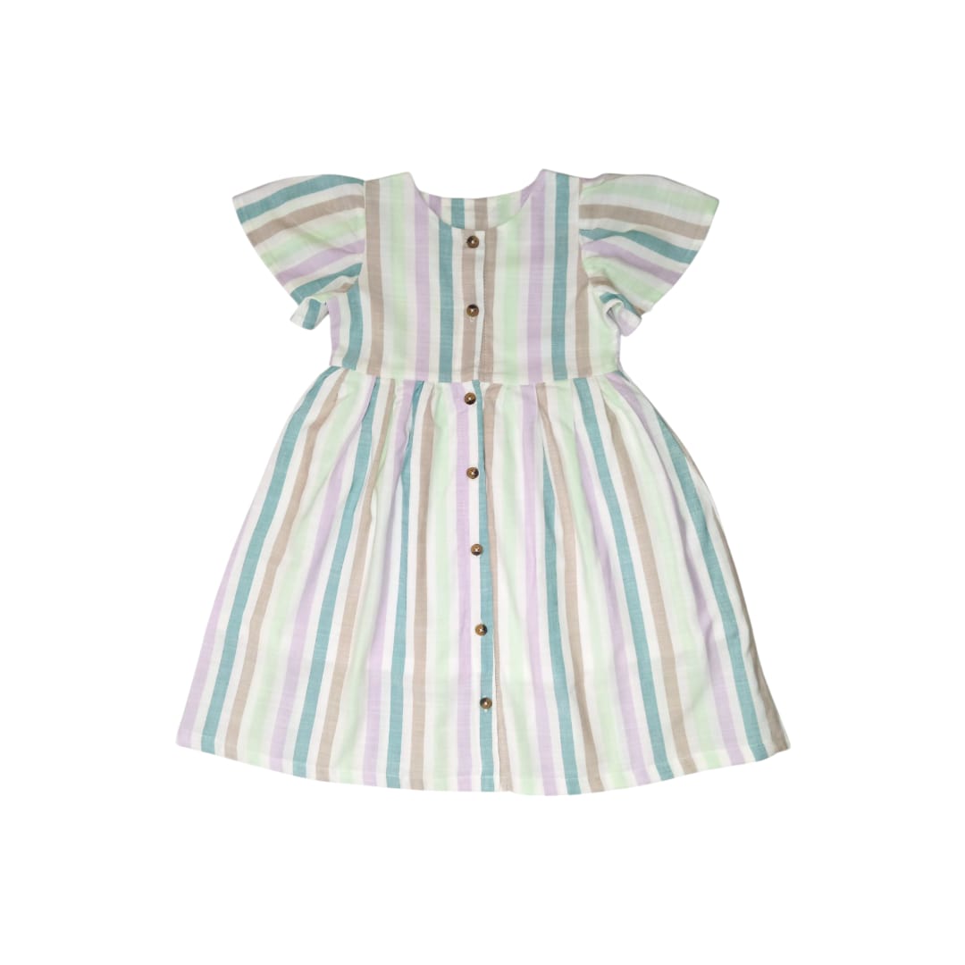 Multi Colour Stripe Dress