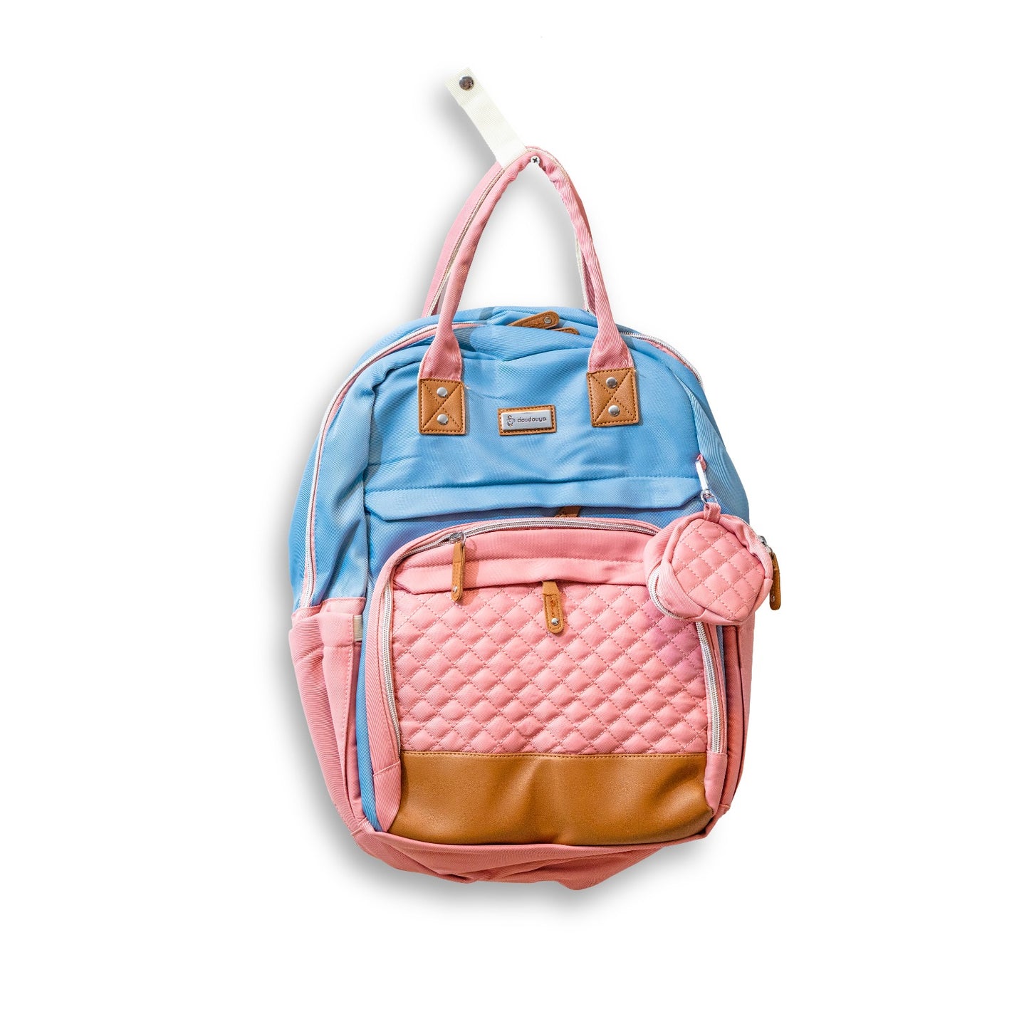 Blue & Pink School Bag