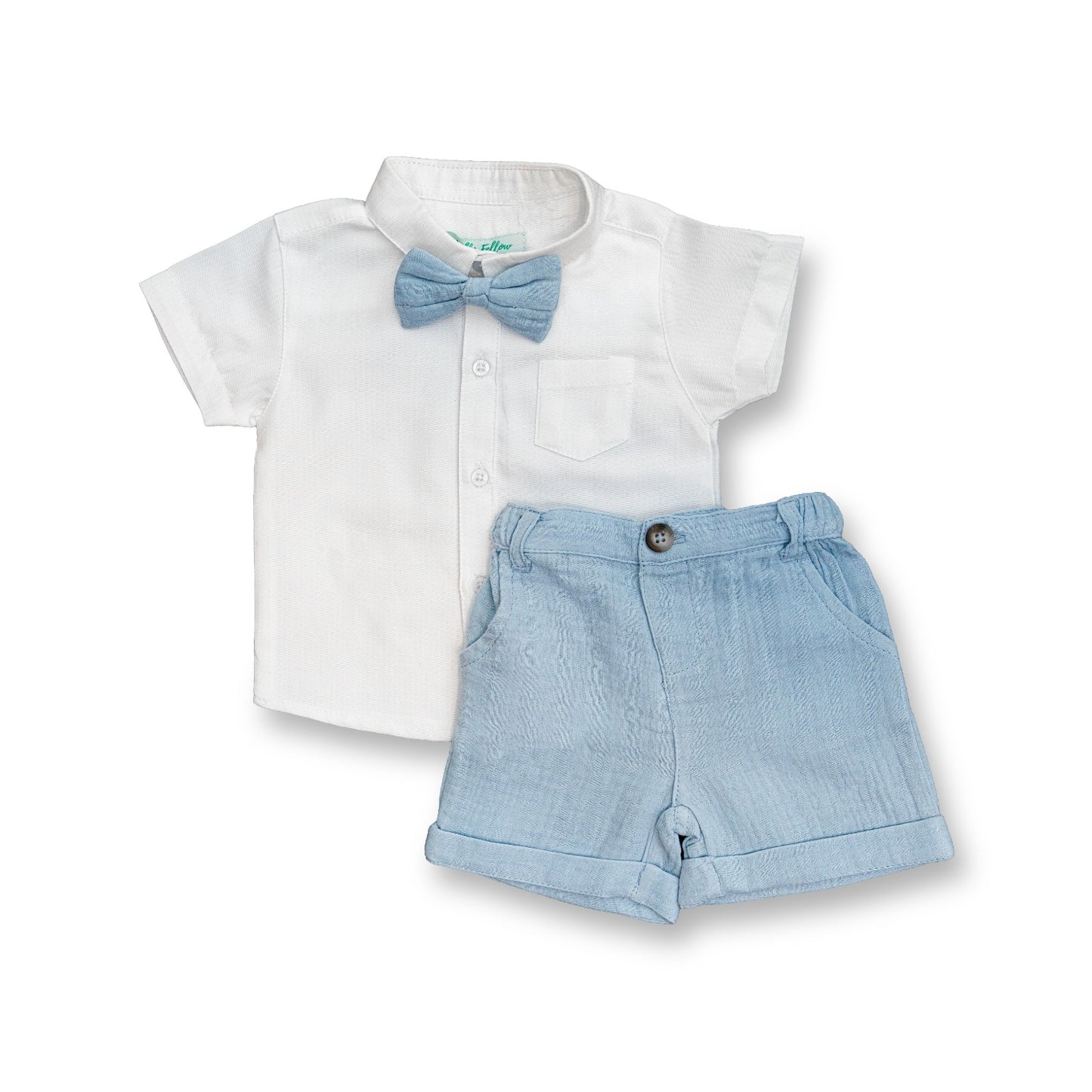 Boy's Blue White Full Set