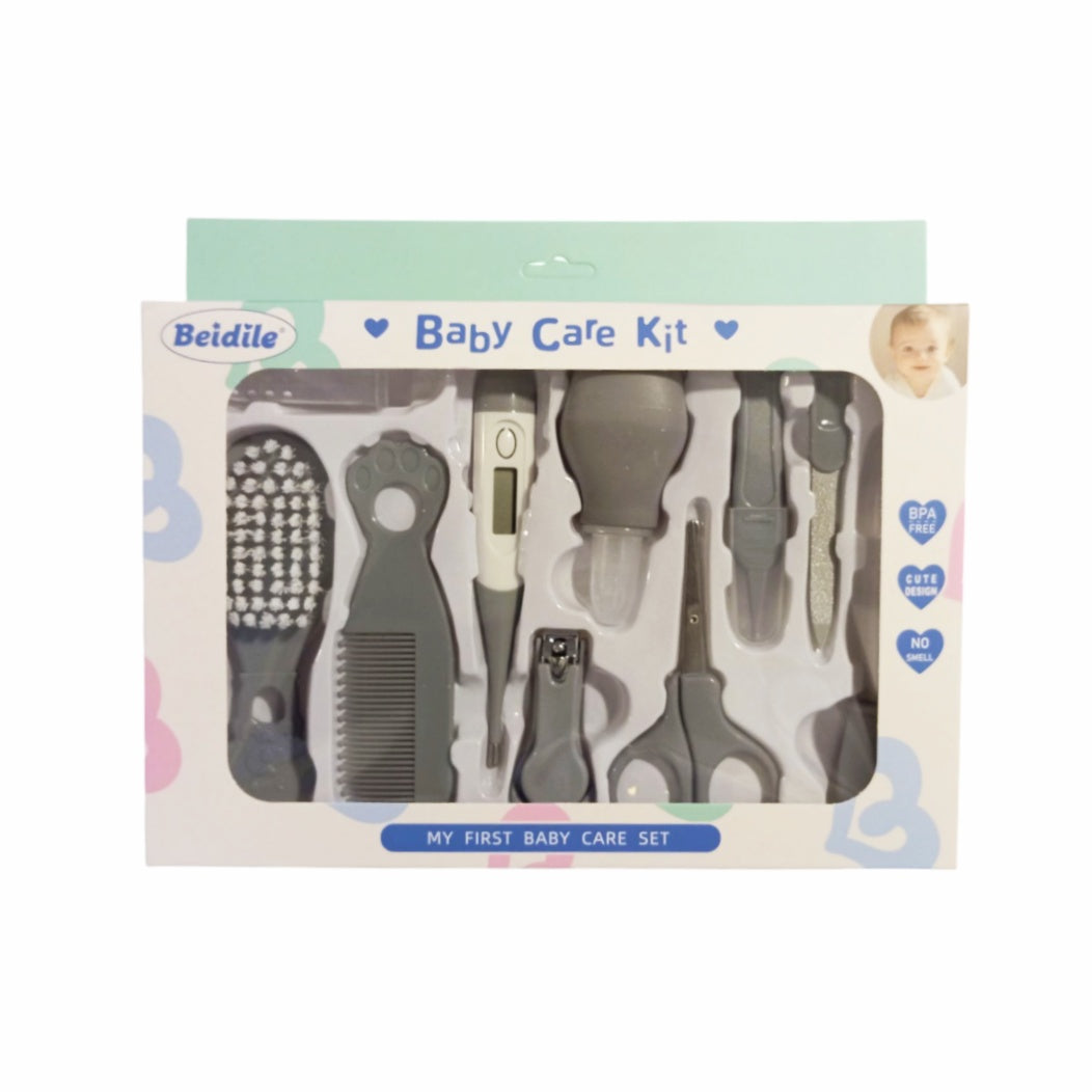 Baby Care Set 10pcs - Gray