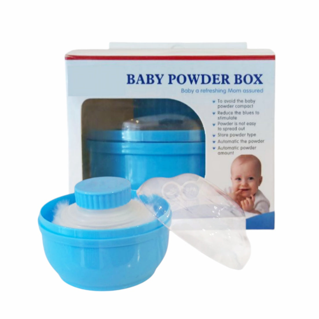 Baby Powder Box - Blue