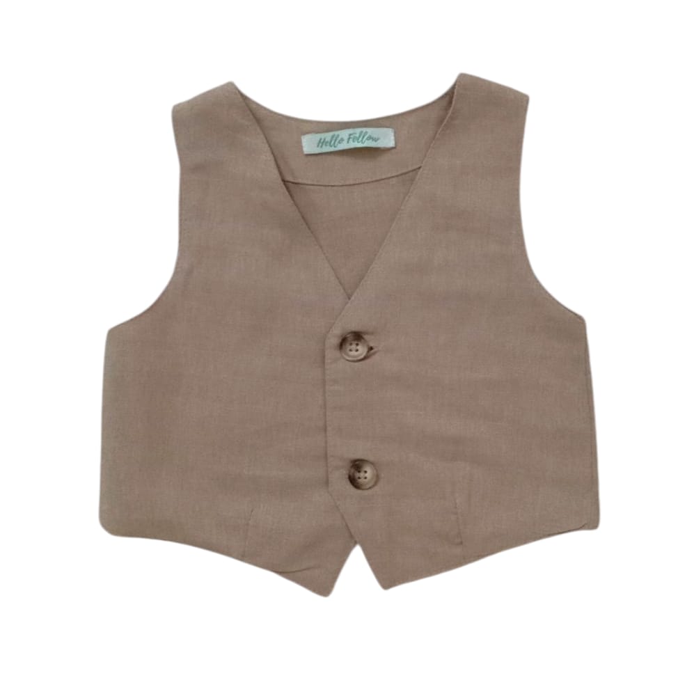 Waist Coat - Beige