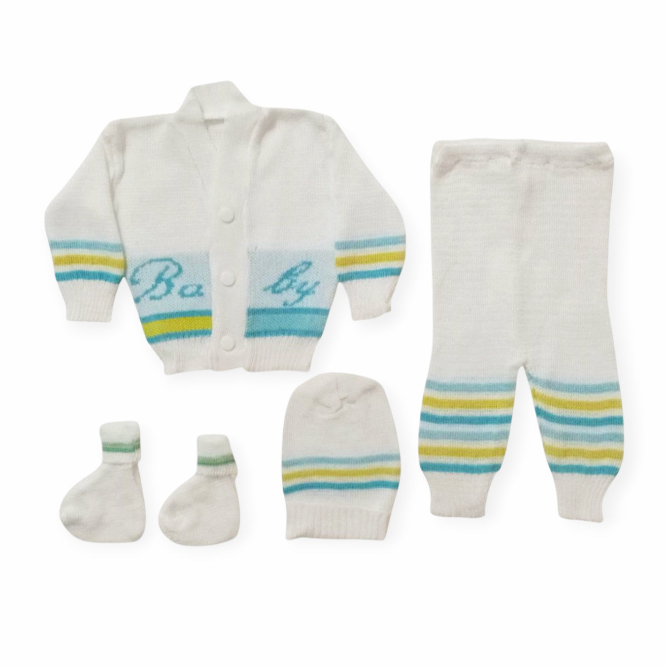 New Born Wool Kit - Blue