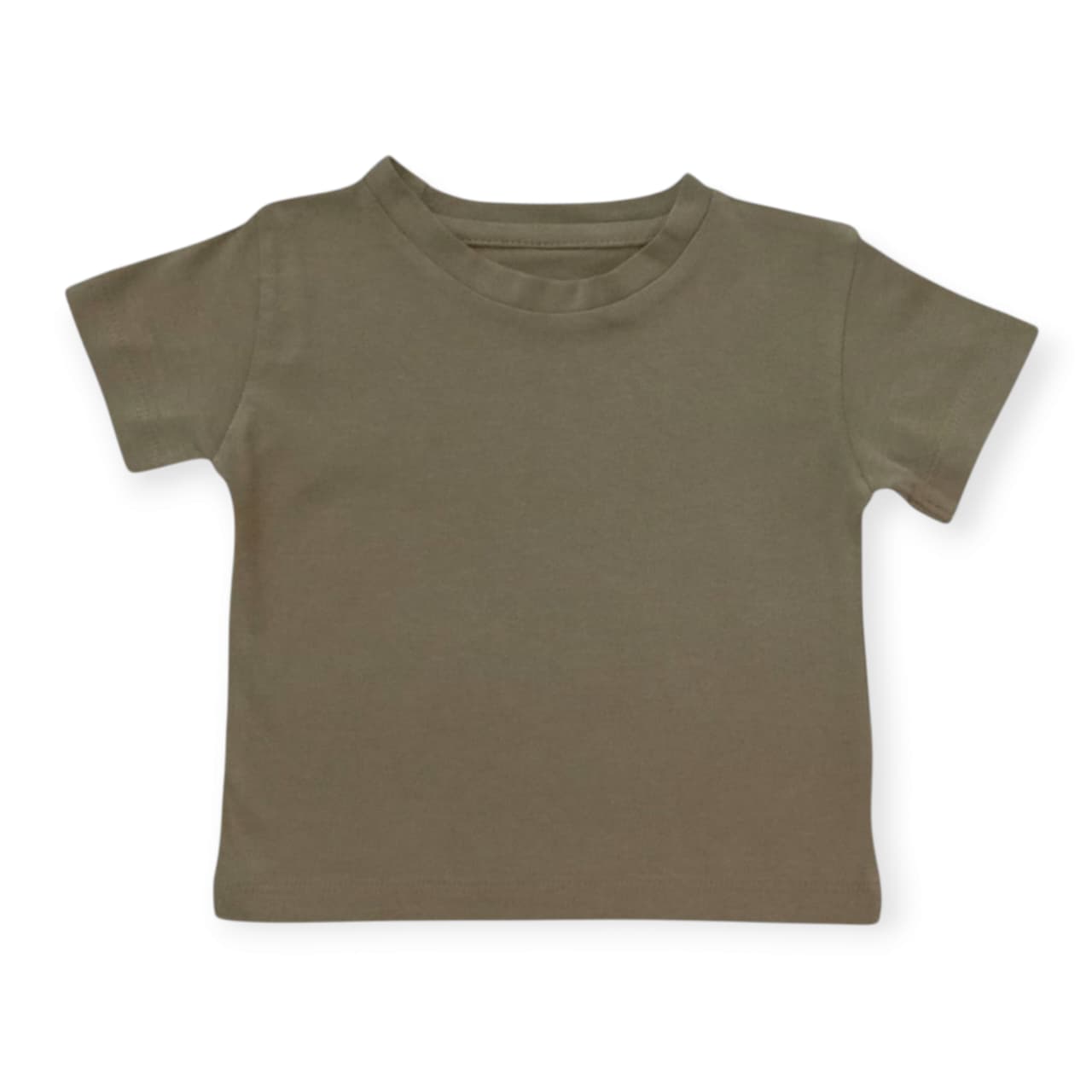Plain T-Shirt - Olive Green