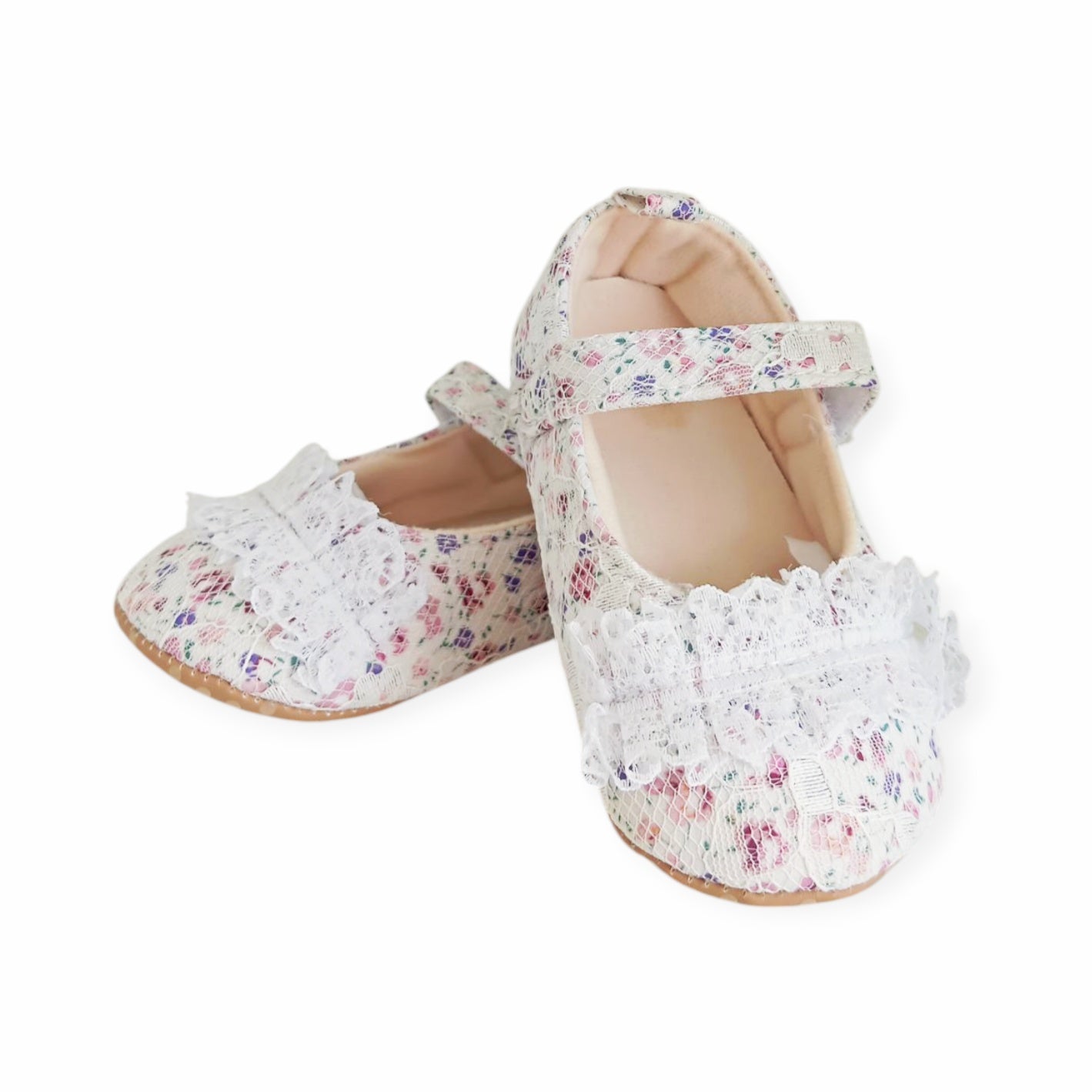 Girl's Shoes - Pink Floral