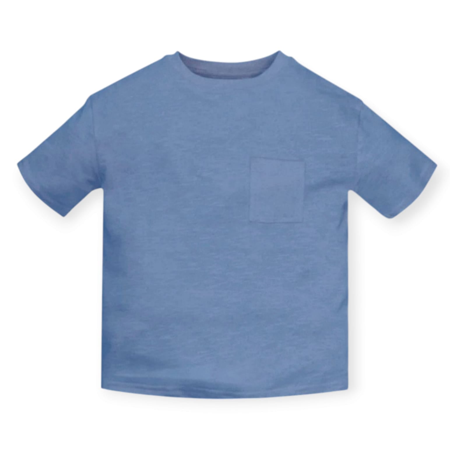 Blue Cotton T-Shirt