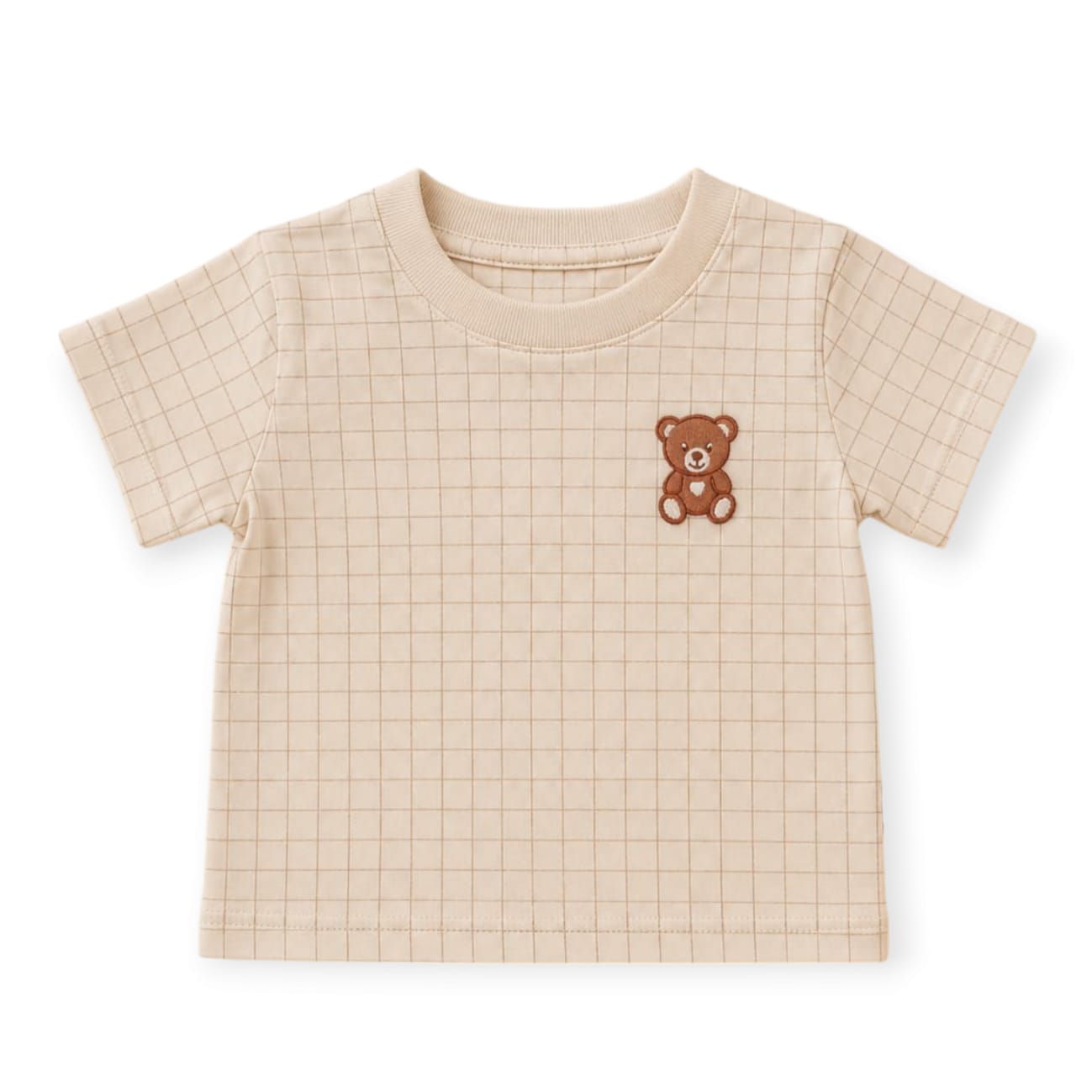 Bear Embroidered T-Shirt