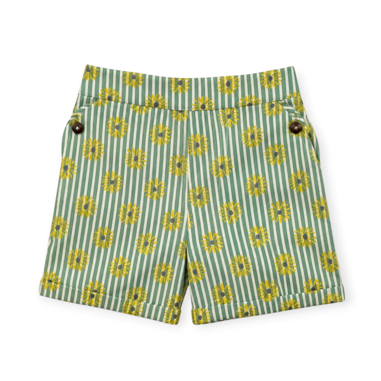 Sunflower Striped Short - Green