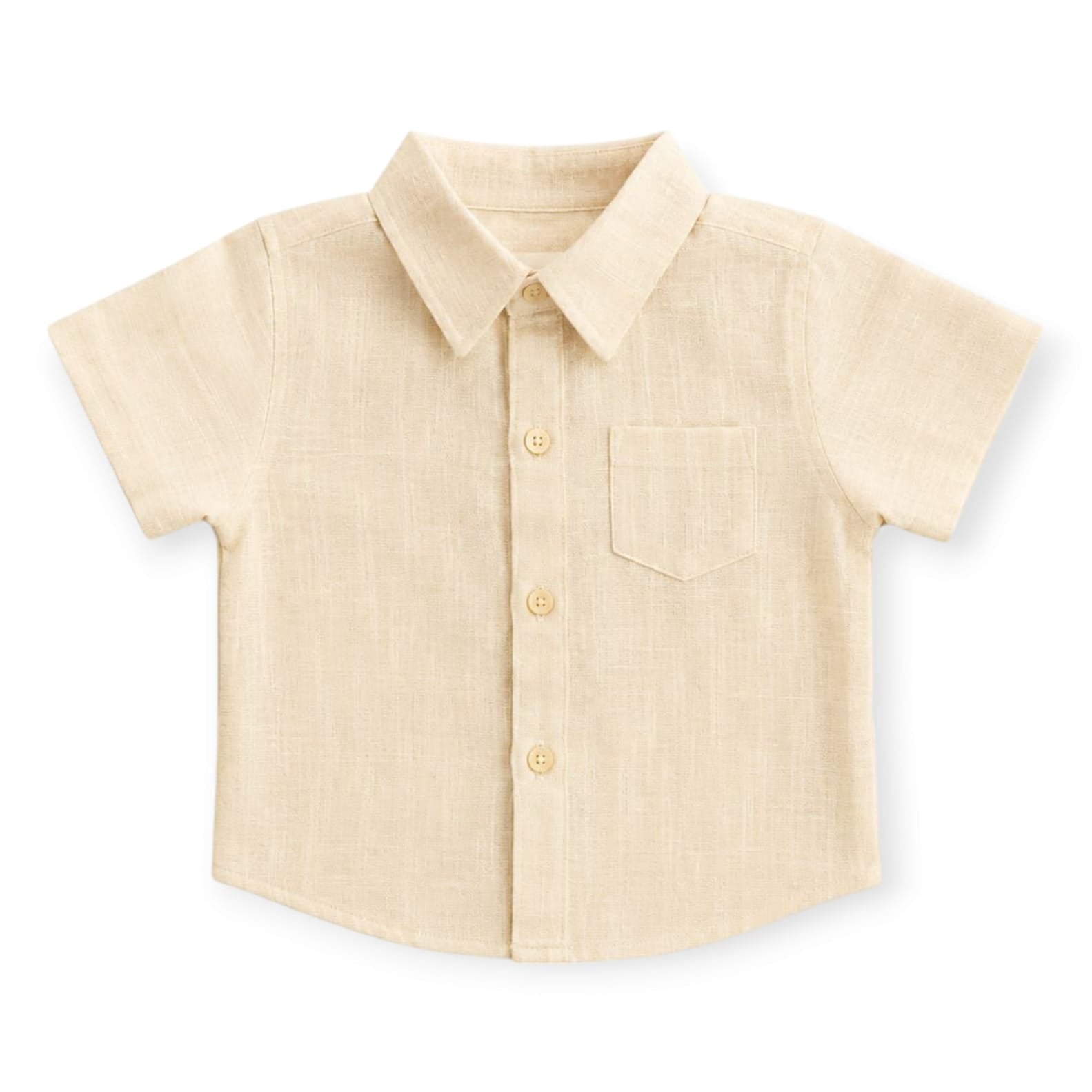 Collar Shirt - Cream