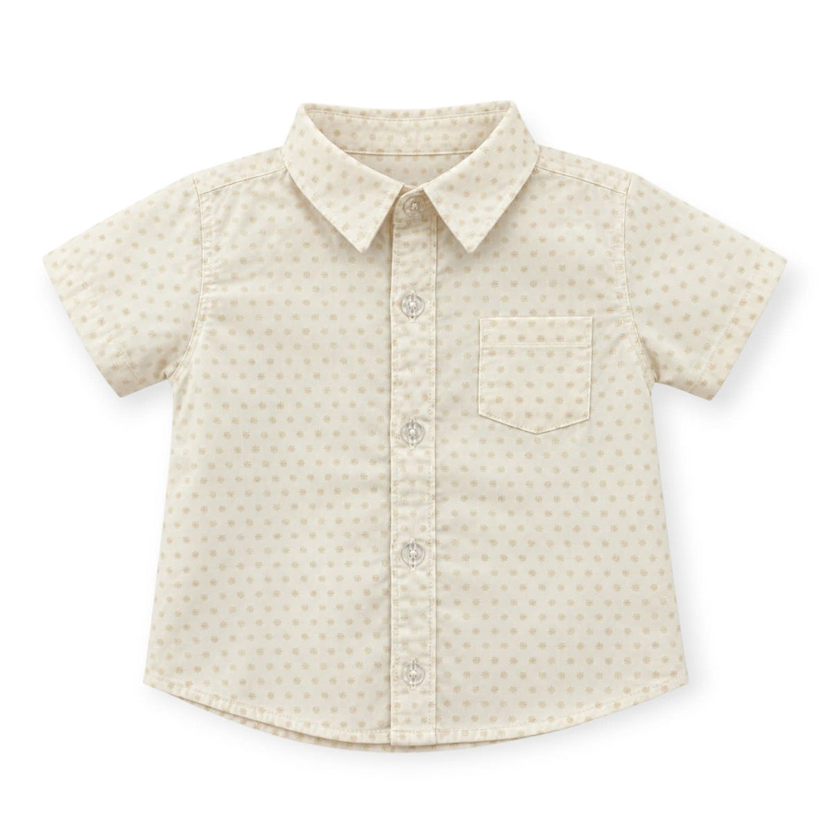 Small Floral Star Print Shirt