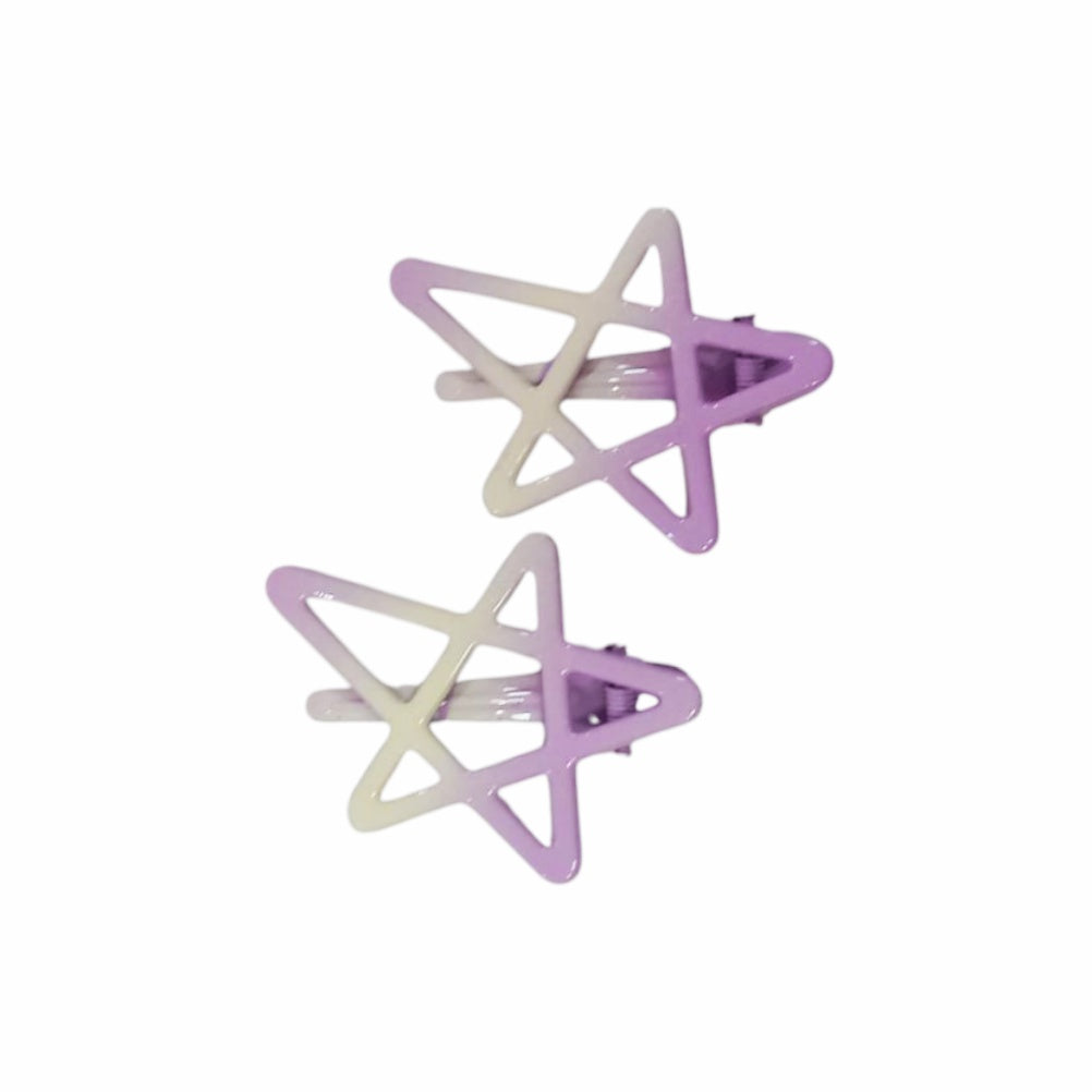 2pcs Hair Clips - Star
