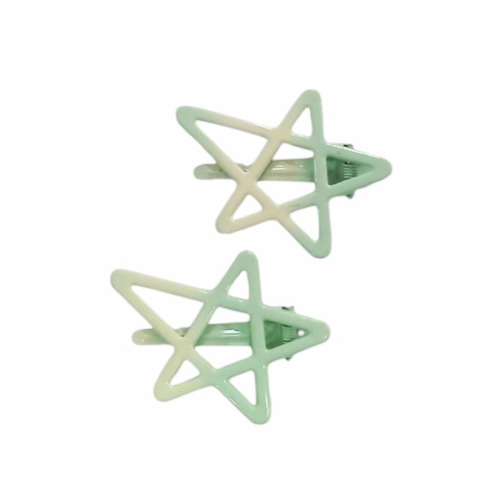 2pcs Hair Clips - Star