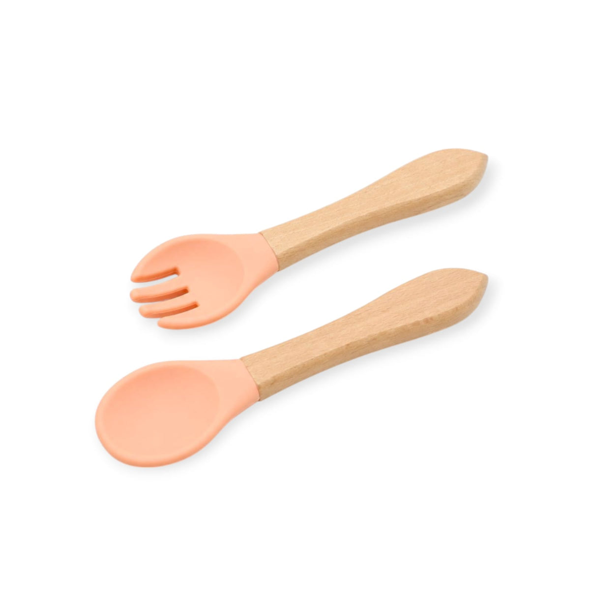 Wooden Handle Spoon & Fork