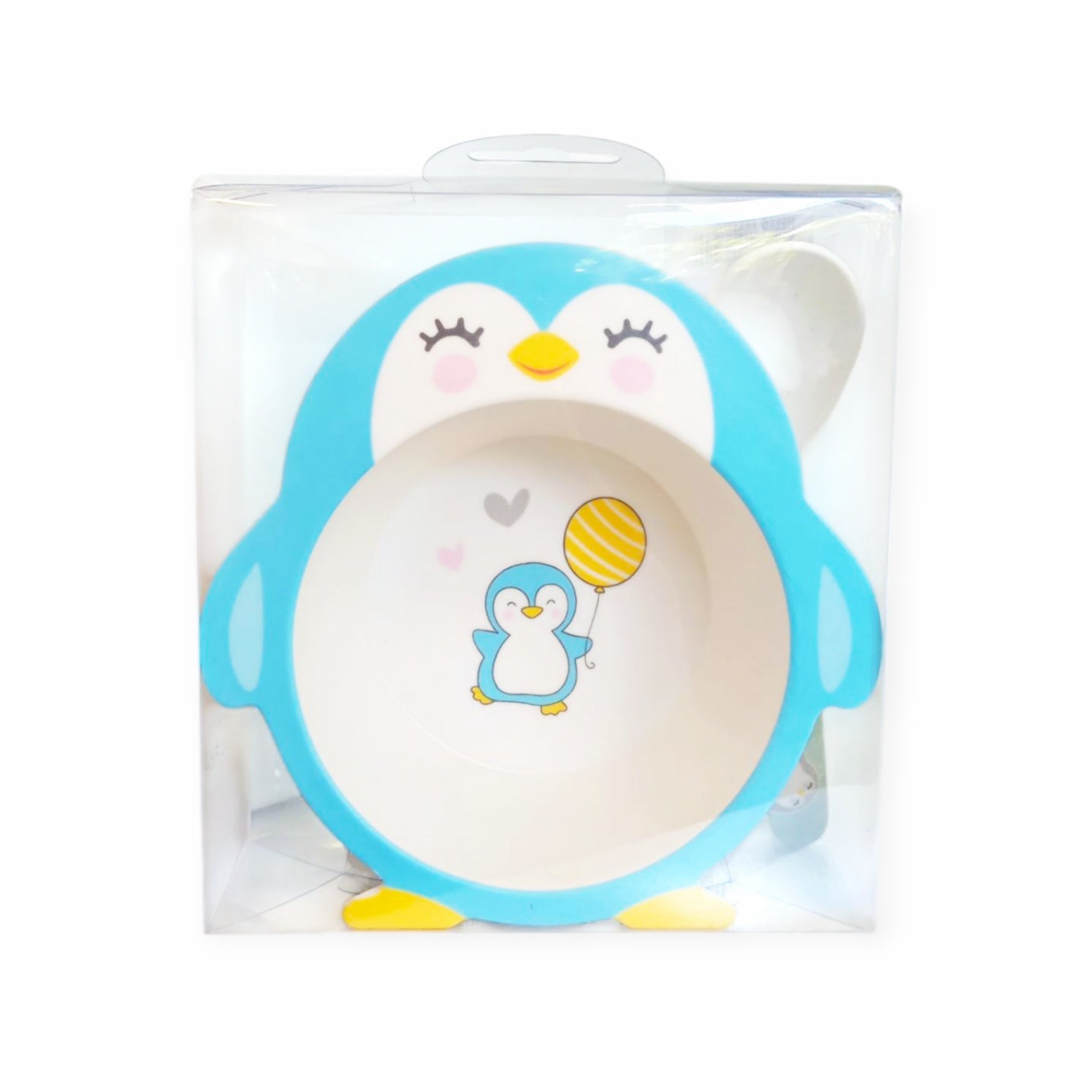 Feeding Bowl & Spoon - Penguin
