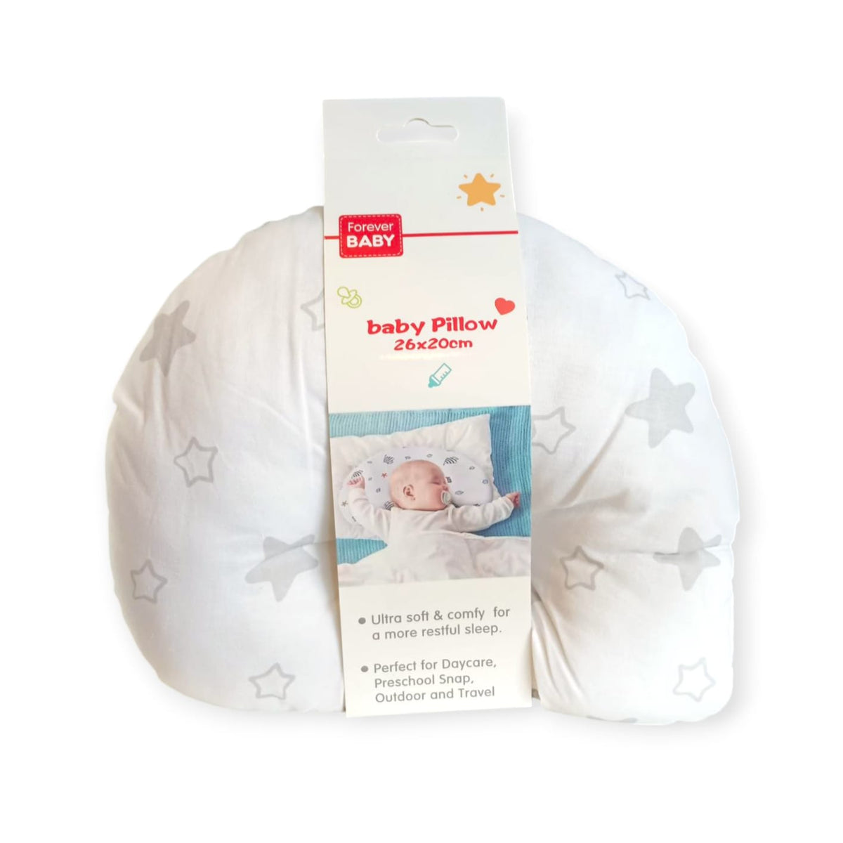 Baby Head Pillow - Star